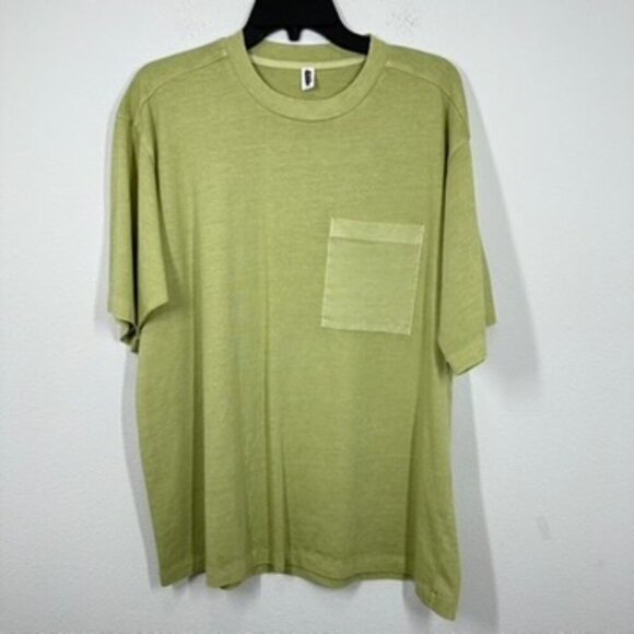 Bp. Light Green Crewneck Pocket Front Lightweight Short Sleeve Tee Casual Summer - Picture 6 of 6